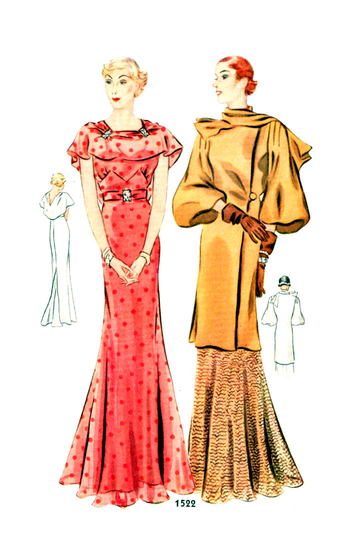 1930s party fashion