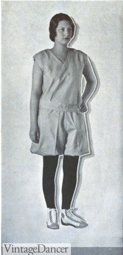 1930 sleeveless gymsuit