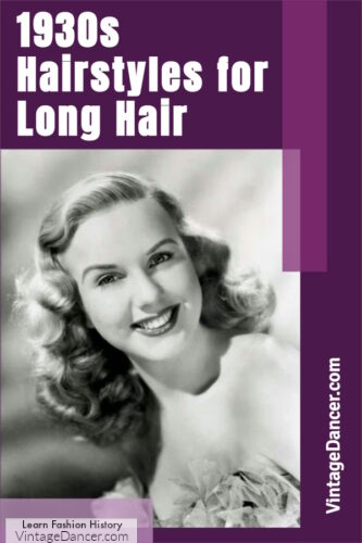 1930s hairstyles 1930s long hair styles