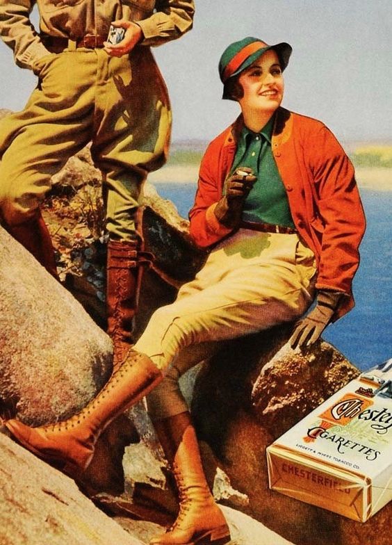Vintage Hiking and Camping Clothes 1920s to1950s