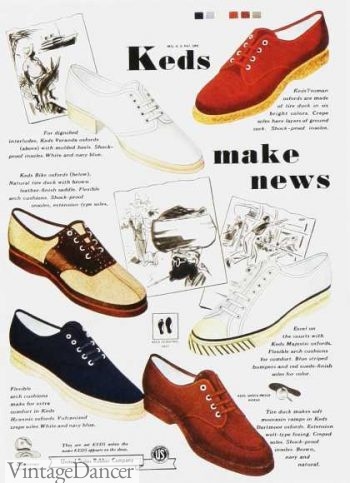 1930s Keds sport shoes