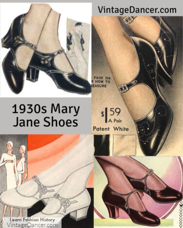 1930s mary jane shoes women shoes history styles 