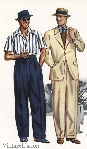 1930s mens summer attire