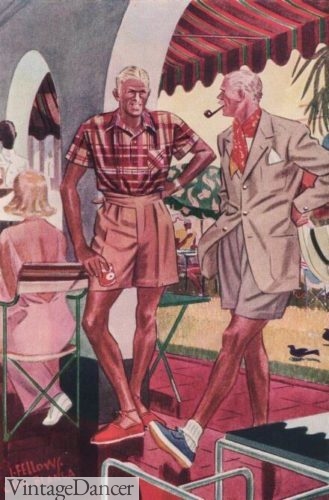 1930s mens shorts