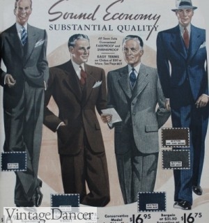 1930s Men's fall suit colors