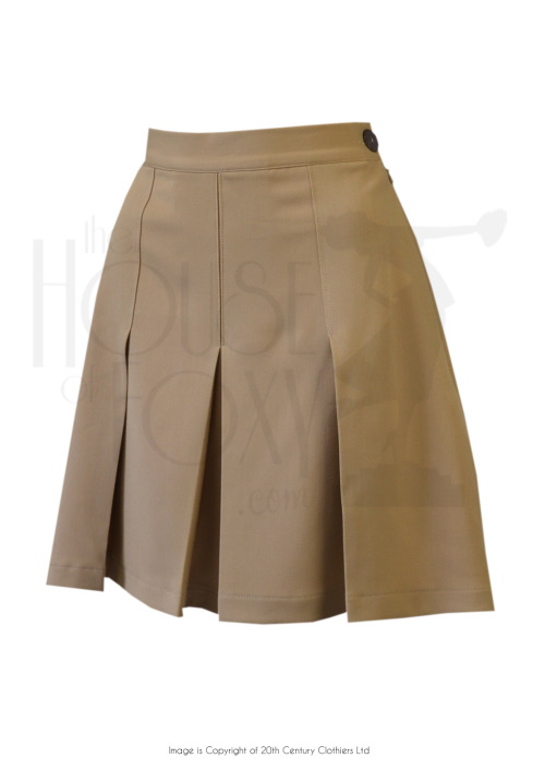 1930s Pleated Shorts - Rust main image 0