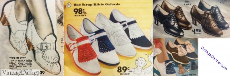 1930s Shoes History: Popular Styles for 