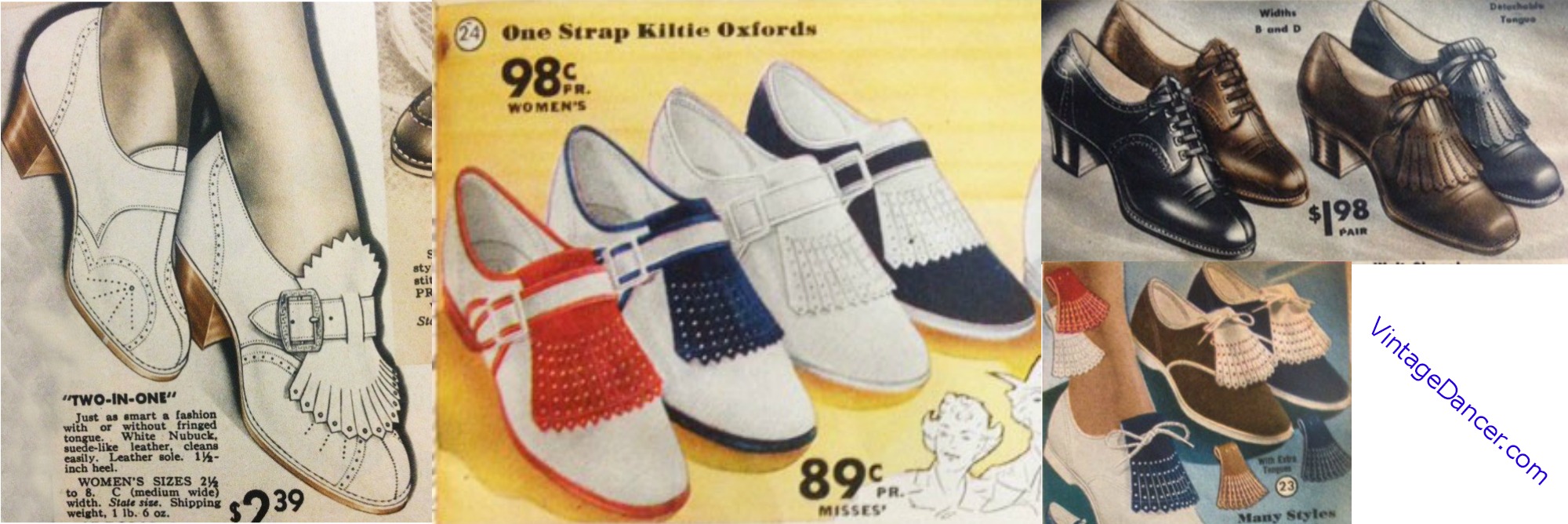 1930s womens shoes