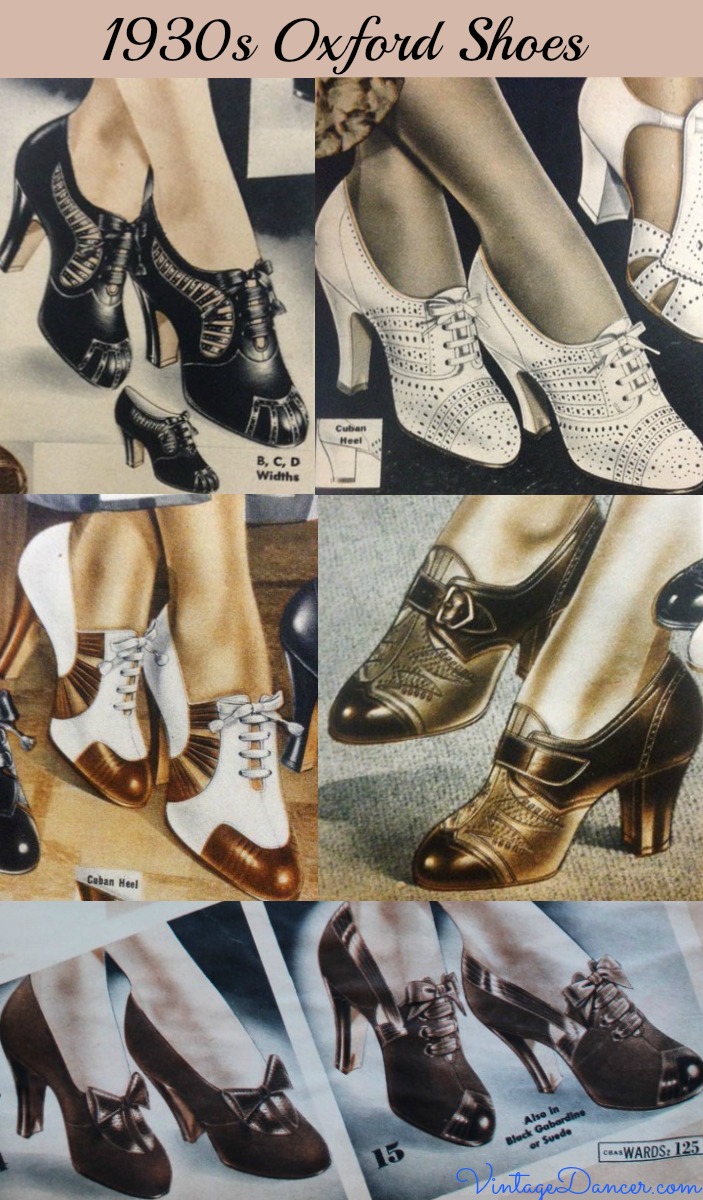 1930s Shoes History Popular Styles for Women