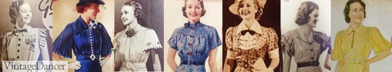 1930s dat dress sleeve shapes