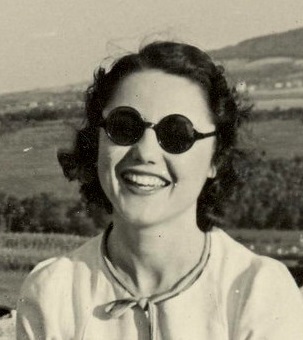 1930s sunglasses round dark rim