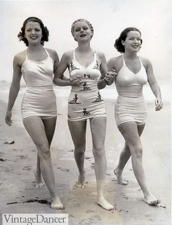 1930s swimsuit