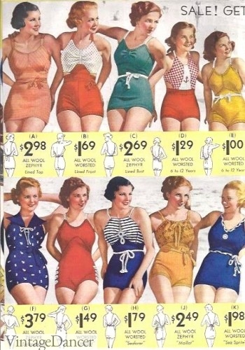 1920s bathing suits for sale