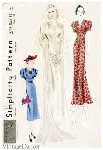 1930s Mother of the Bride/Groom Dress Ideas, Vintage Dancer