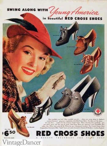 1930s Shoes History Popular Styles For Women