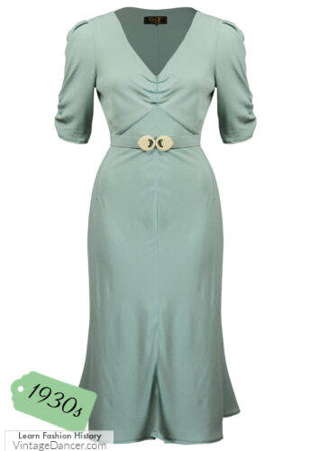 1930s reproduction clothing brand dress by House of Foxy