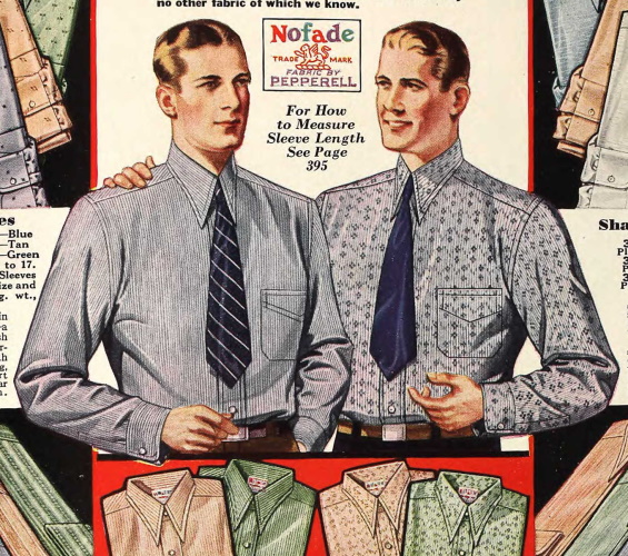 1930s Men's Shirt Styles and History