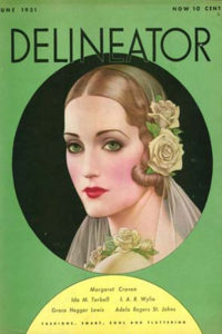 1931 cap veil with roses