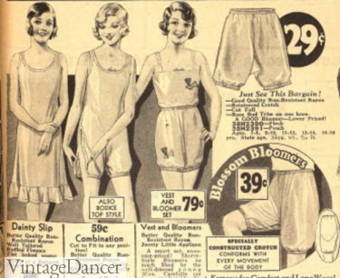 1930s teen underwear girls