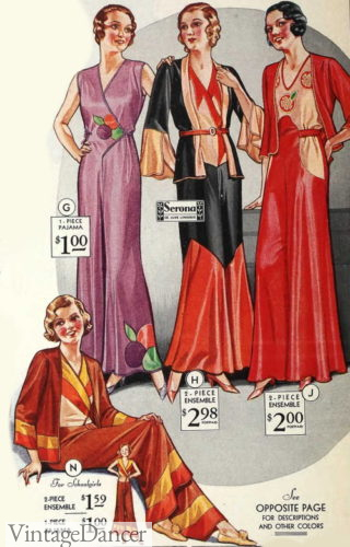 1932 one peice jumpsuit style pajamas