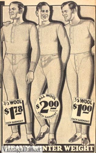 1930s Men's Underwear History