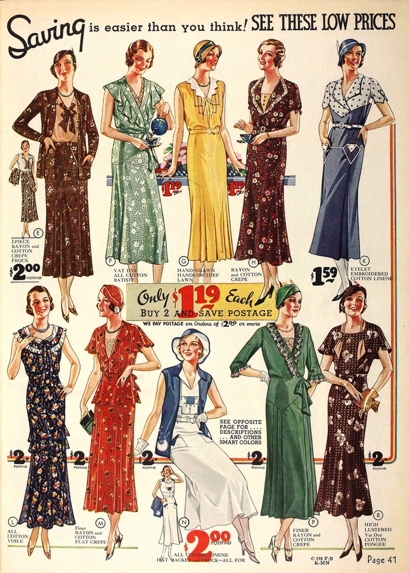 Fashionable Dress Patterns for Women of All Sizes, 1932