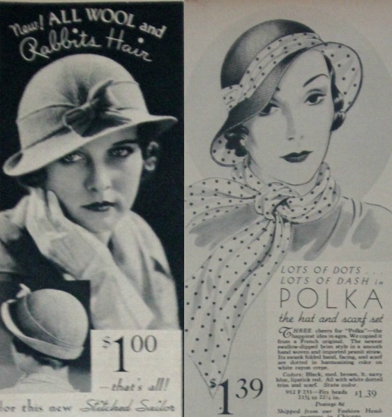 1930s hats styles history women. 1933 brim slouch hats