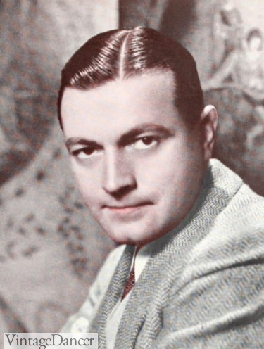1933 Richard Barthelmess mens hairstyles 1930s