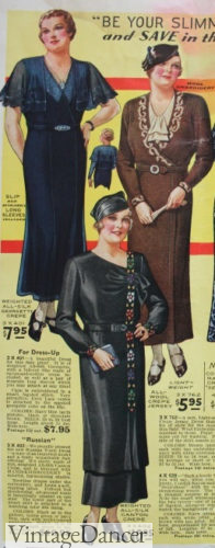 1930s evening gown plus sizes