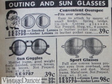1930s eyewear