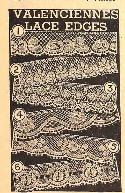1930s lace trim notions sewing fabrics