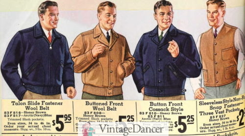 1930s Men&#8217;s Workwear, Everyday Clothing, Vintage Dancer