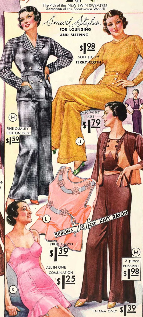 1930's Advance Child's Pajama Pattern - Chest 30