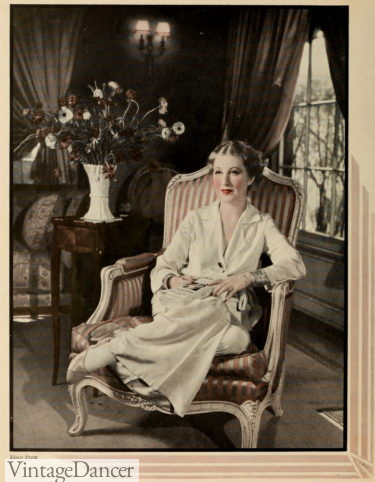 1930s robe Miss Tobin actress