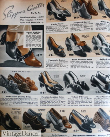1934 slippers