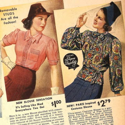 1930s Blouses, Tops, Shirt Styles | History