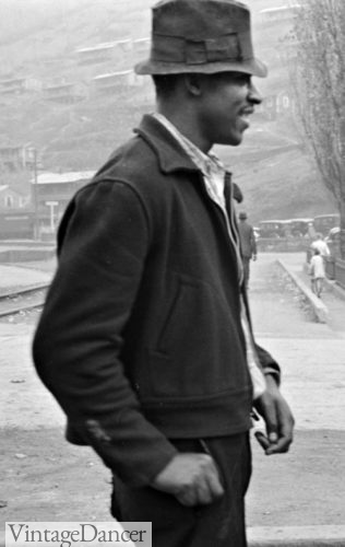 1930s working men's jacket a Miner in West Virginia