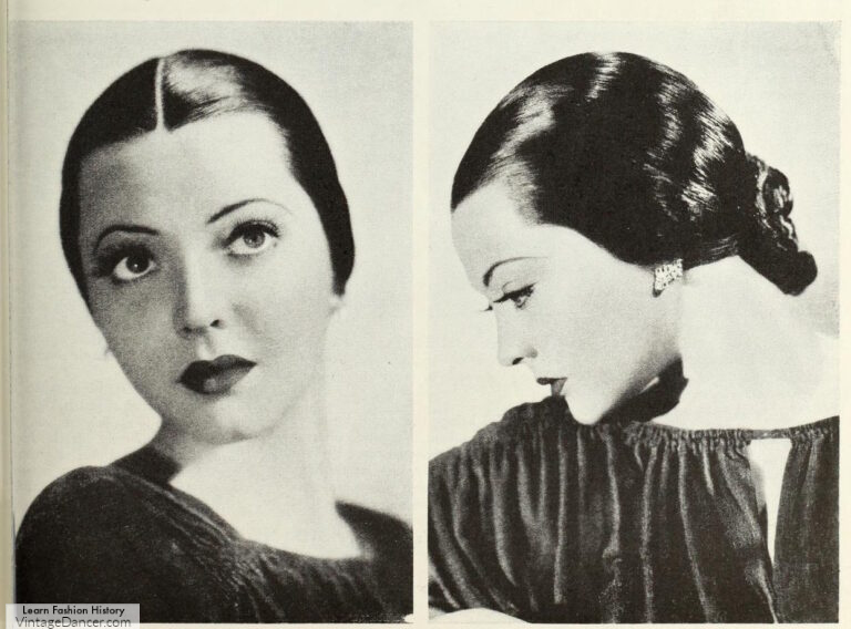 1930s Hairstyles For Long Hair 