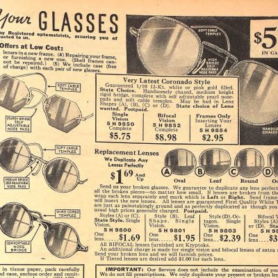 1930s Glasses and Sunglasses History