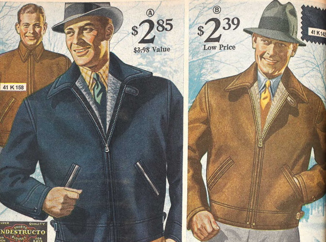1930s Men's Coat and Jacket Styles