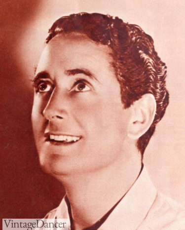 1930s Men&#8217;s Hairstyles and Grooming, Vintage Dancer