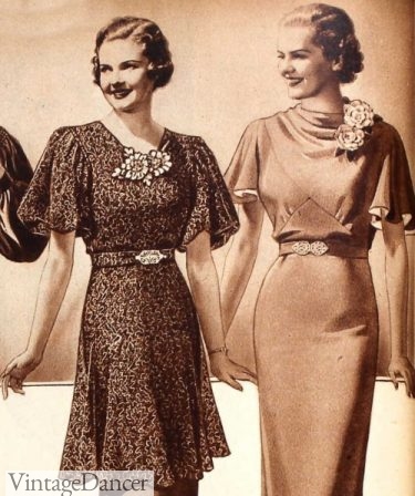 1930s evening gowns dress