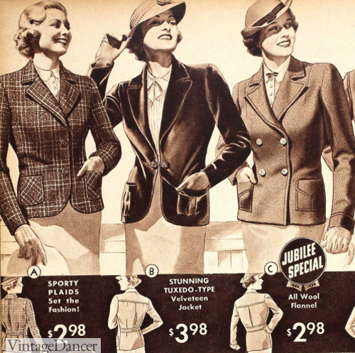 1930s Coats and Jackets History