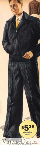 1930s mens corduroy jacket and trousers set