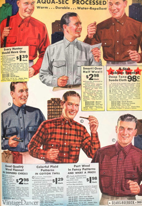 1930s Men's Workwear, Everyday Clothing