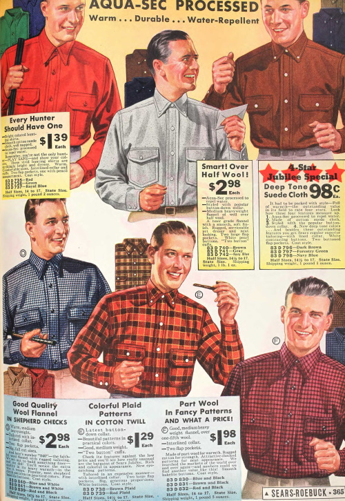 1930s Men's Workwear, Everyday Clothing