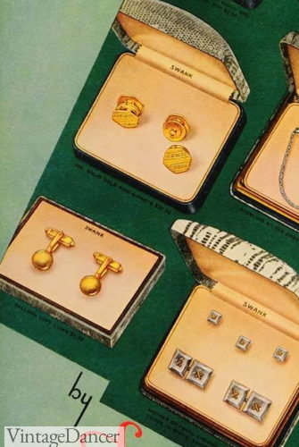1930s men's Swank cuff links mens jewelry accessories