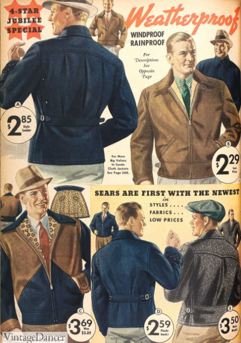 1930s Men's Casual Fashion, Clothing, Outfits