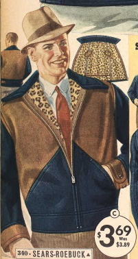 1930s men two tone Cossack jacket mens 1930s