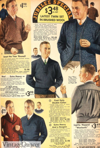 1930s Men's Casual Fashion, Clothing, Outfits